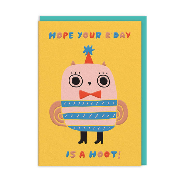 Birthday Owl Card (10449)