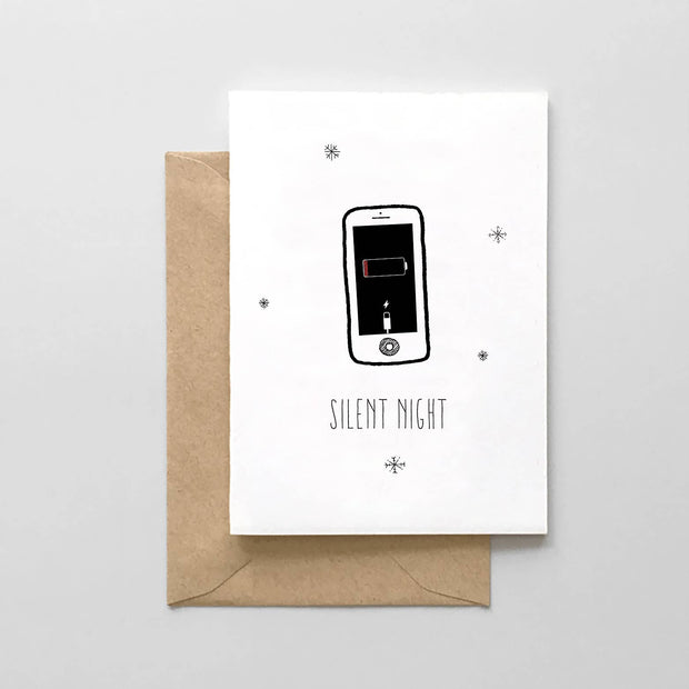 Silent Night Card