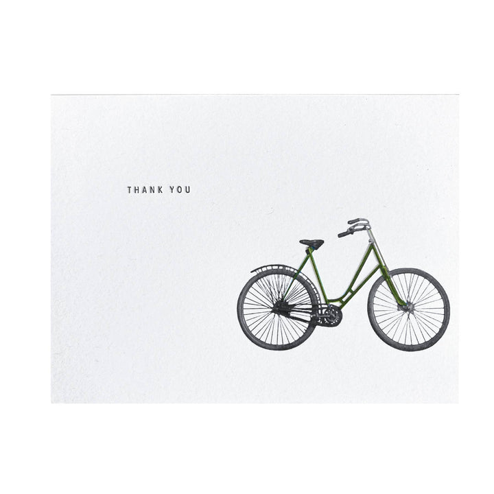 Bicycle Thank You Card