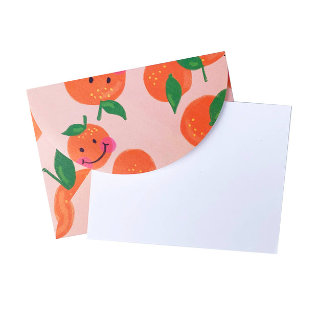 Smiley Orange Note Set