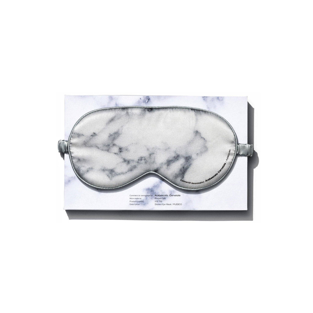 STONED EYE MASK: Arabescato Cervaiole
