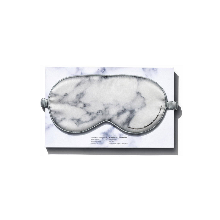 STONED EYE MASK: Arabescato Cervaiole