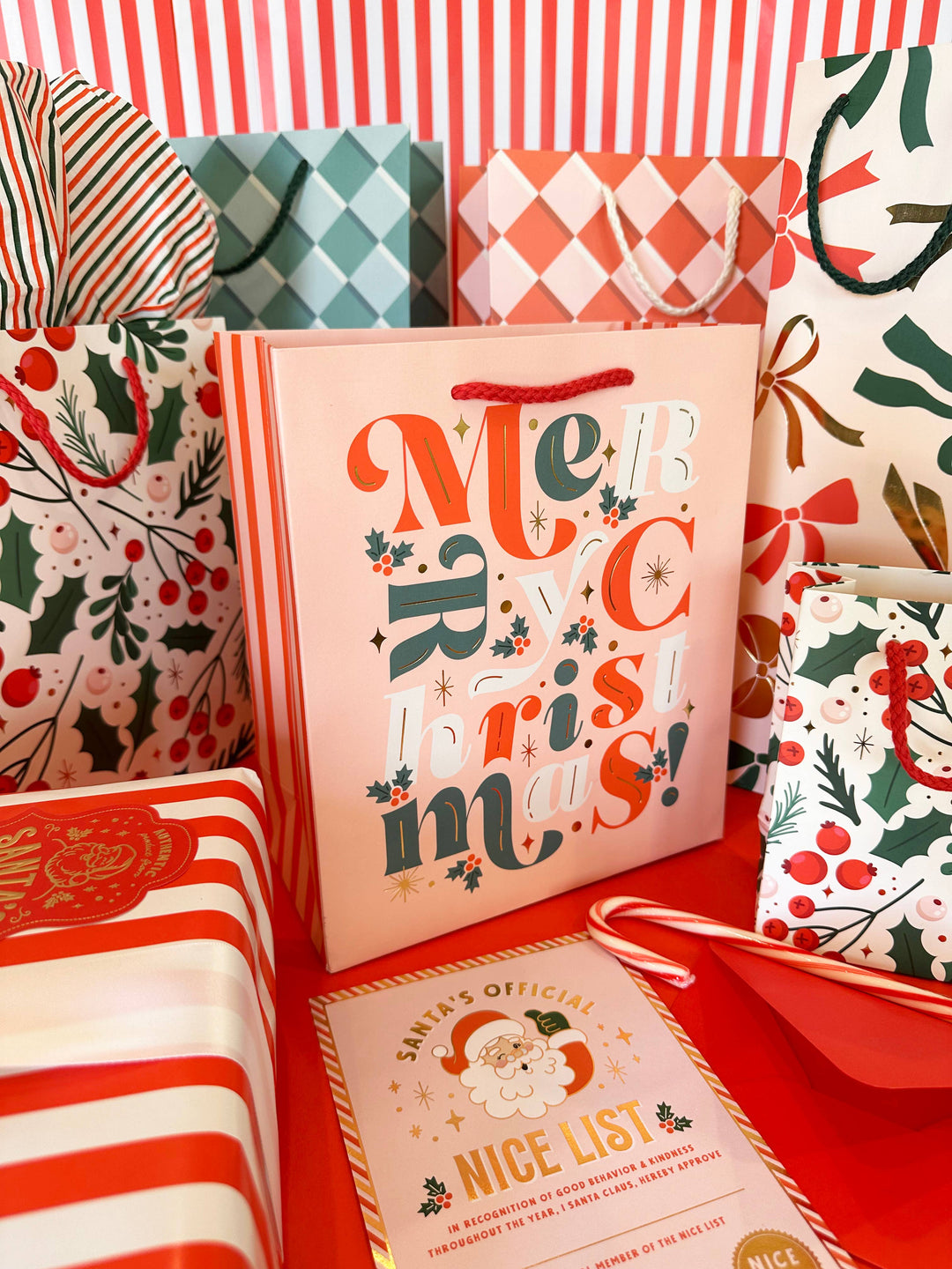 Winter Berries Gift Bag