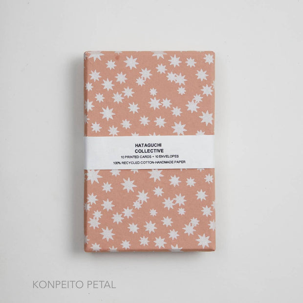 Greeting Card Set in Box: BISCUIT ROSE