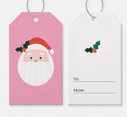 Santa Baby Gift Tags -  Set of 6