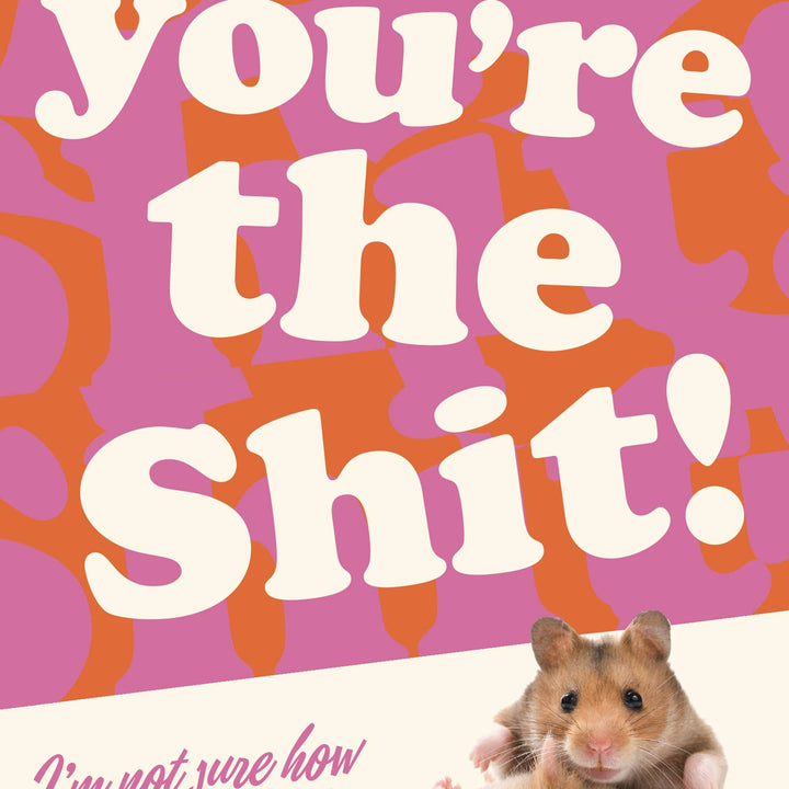 YOU'RE THE SHIT! Greeting Card