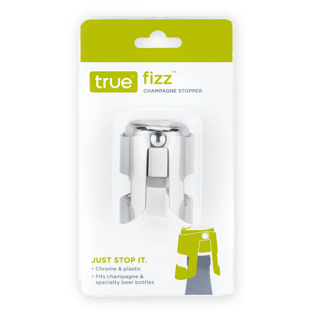 Fizz Chrome Champagne Stopper Silver or Gold