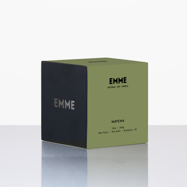 Matcha Candle Jar