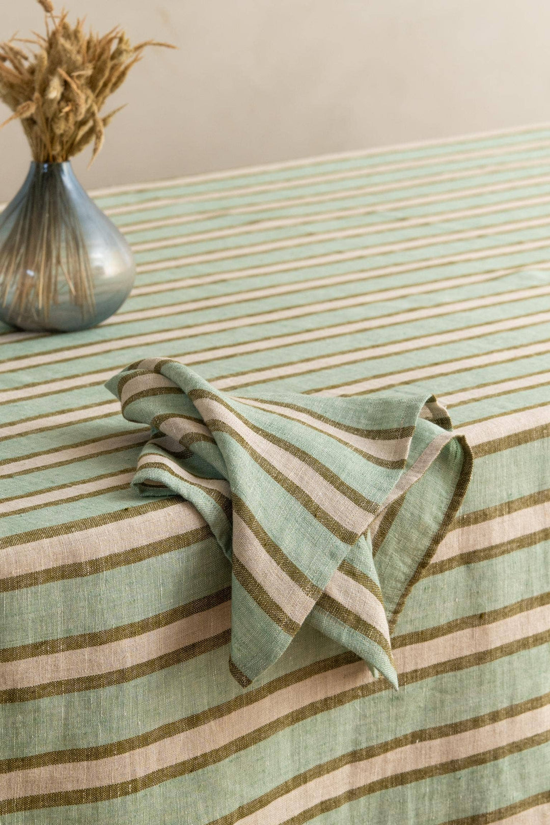 Sylph Green Linen Napkin Set of 2
