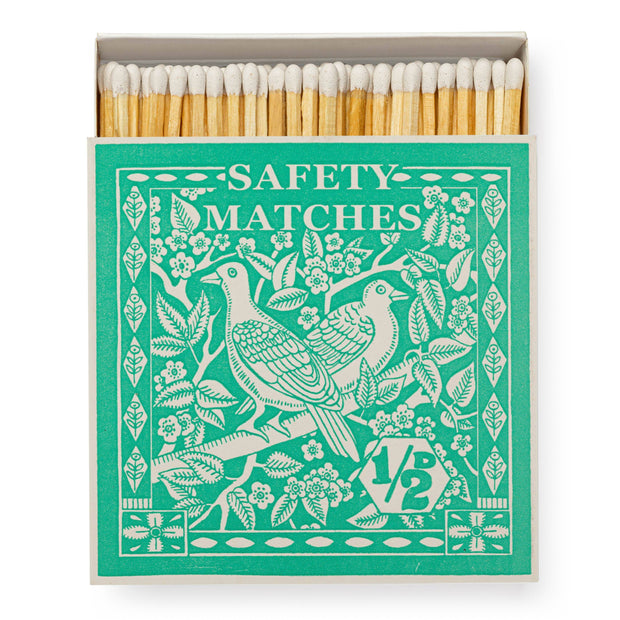 Green Birdy Branch Safety Matches