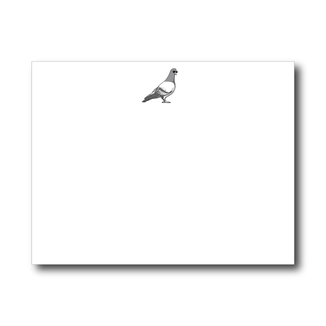 Pigeon Notecard Set - Letterpress Note Card Set