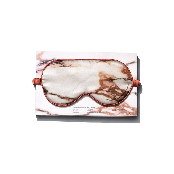 STONED EYE MASK: Arabescato Cervaiole