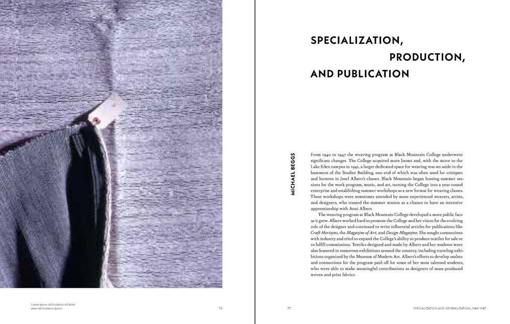 Weaving at Black Mountain College: Anni Albers,