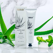 Aloe Leaf & Mint  - Shea Butter Hand and Body Creme Tube