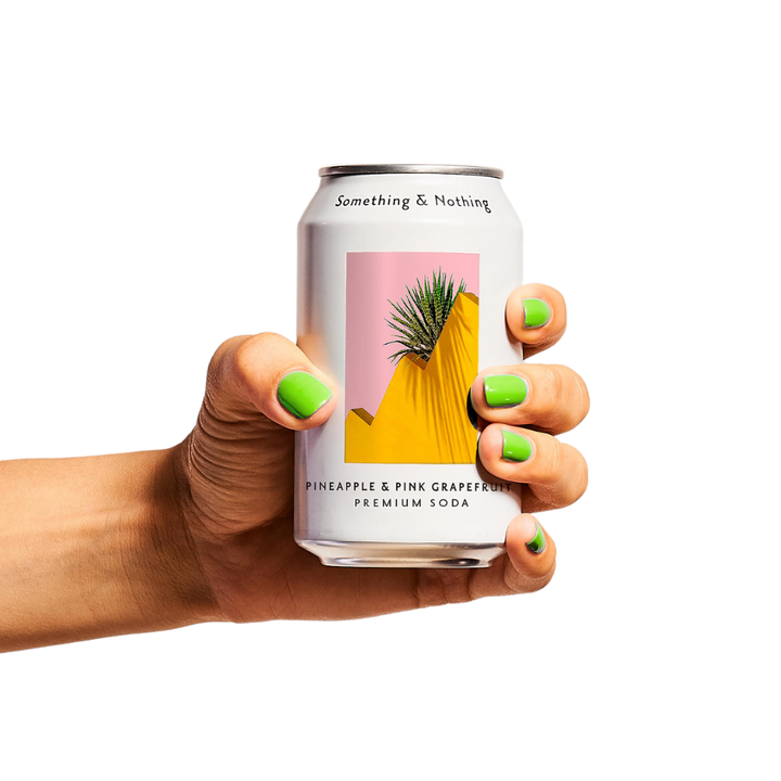 Pineapple &amp; Pink Grapefruit Soda