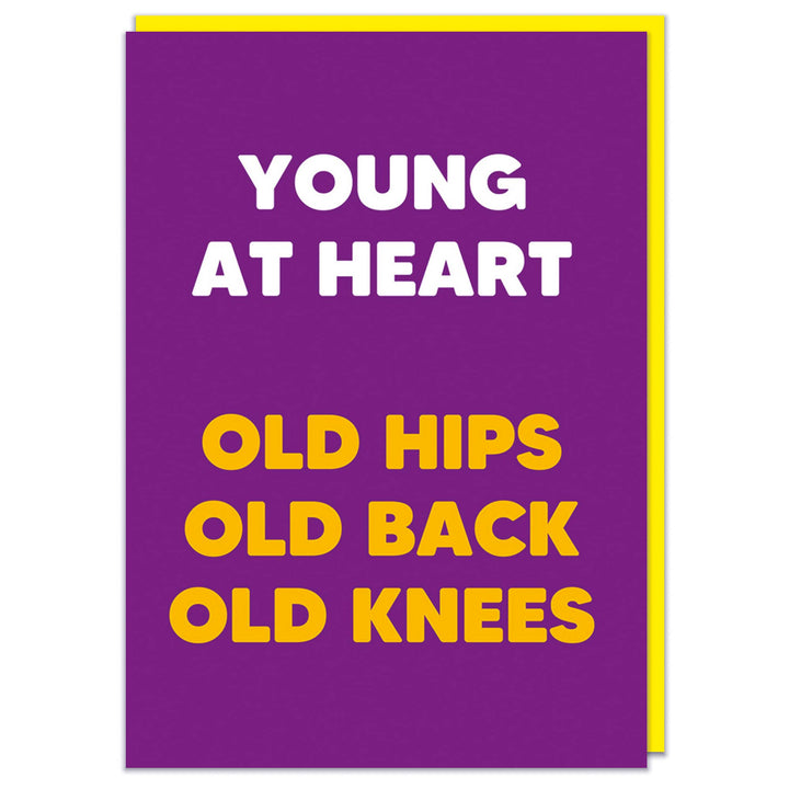 Young at heart Greeting Card