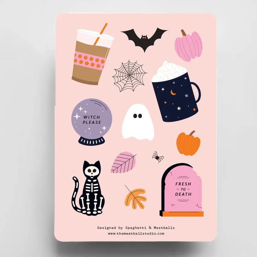 Pumpkin Spice - Sticker Sheets!