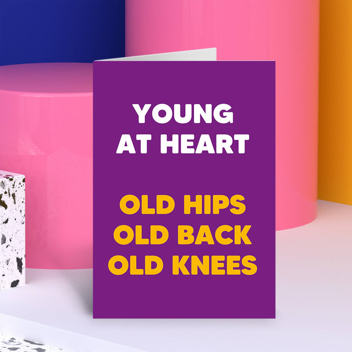 Young at heart Greeting Card
