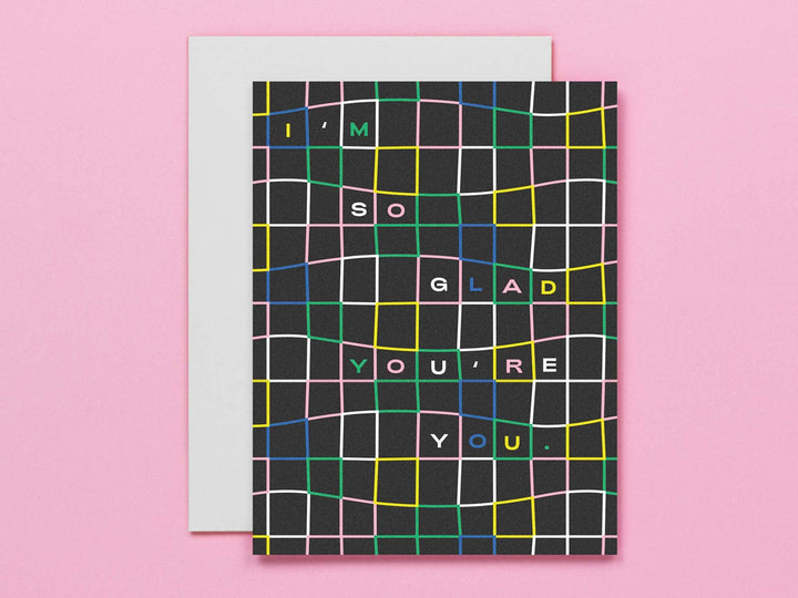 So Glad You're You Love & Friendship Card