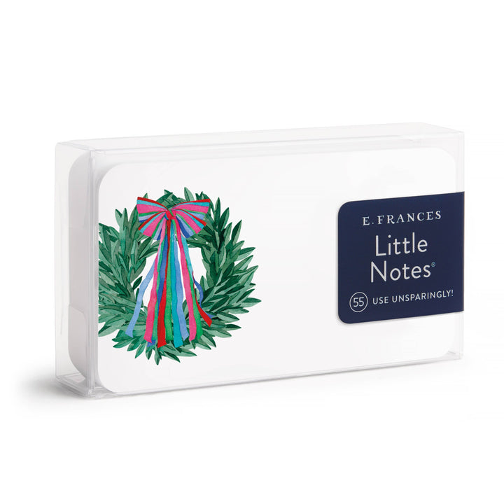 Colorful Wreath Little Notes® – Notecards, Set of 55