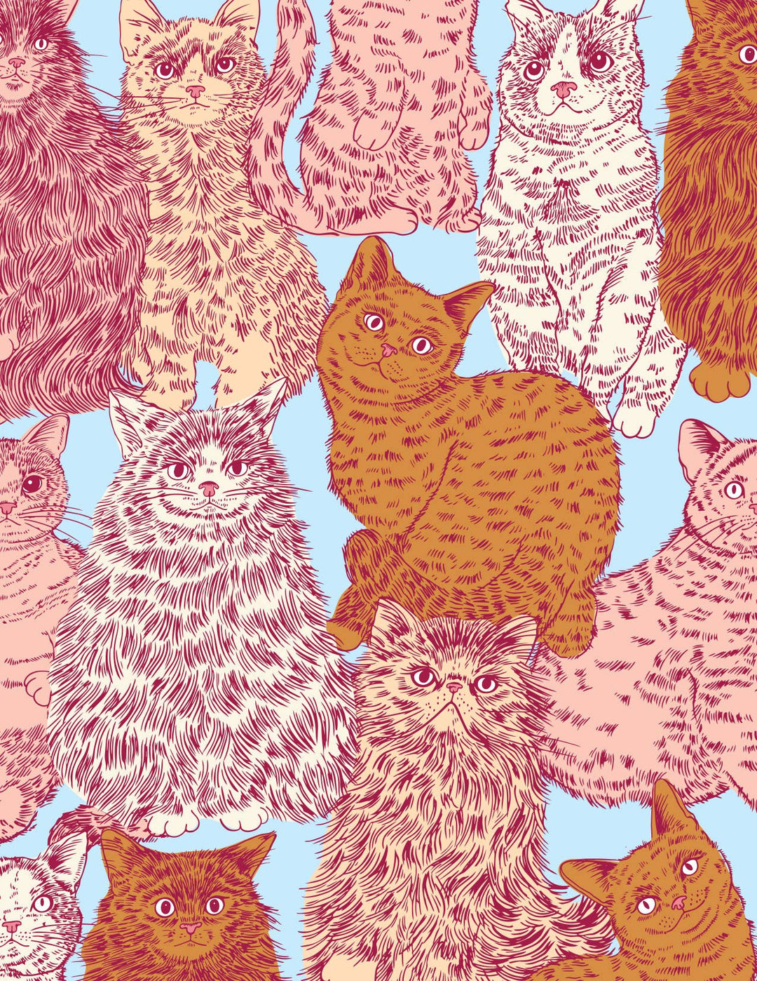 Meow Cats Gift Bag