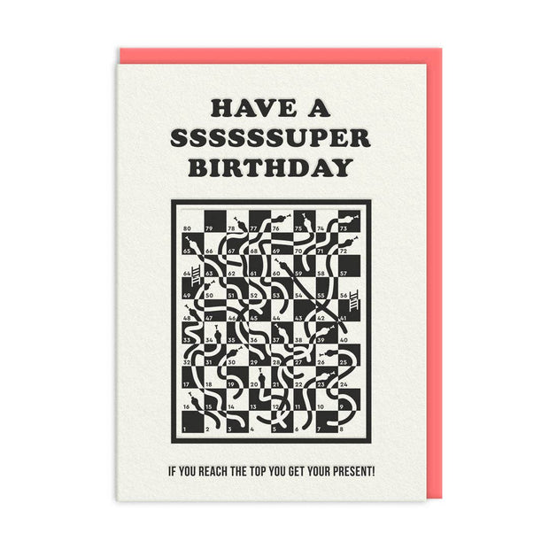 Have A Ssssuper Birthday Card (10494)