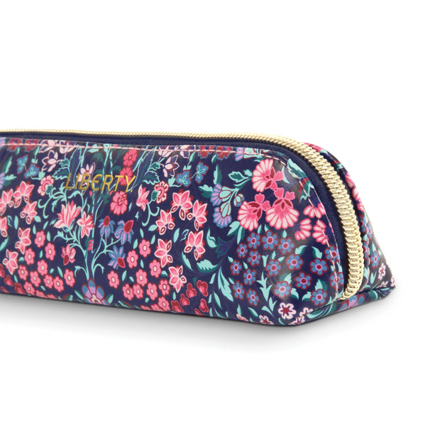 Liberty Tanjore Gardens Tile Navy Pencil Case