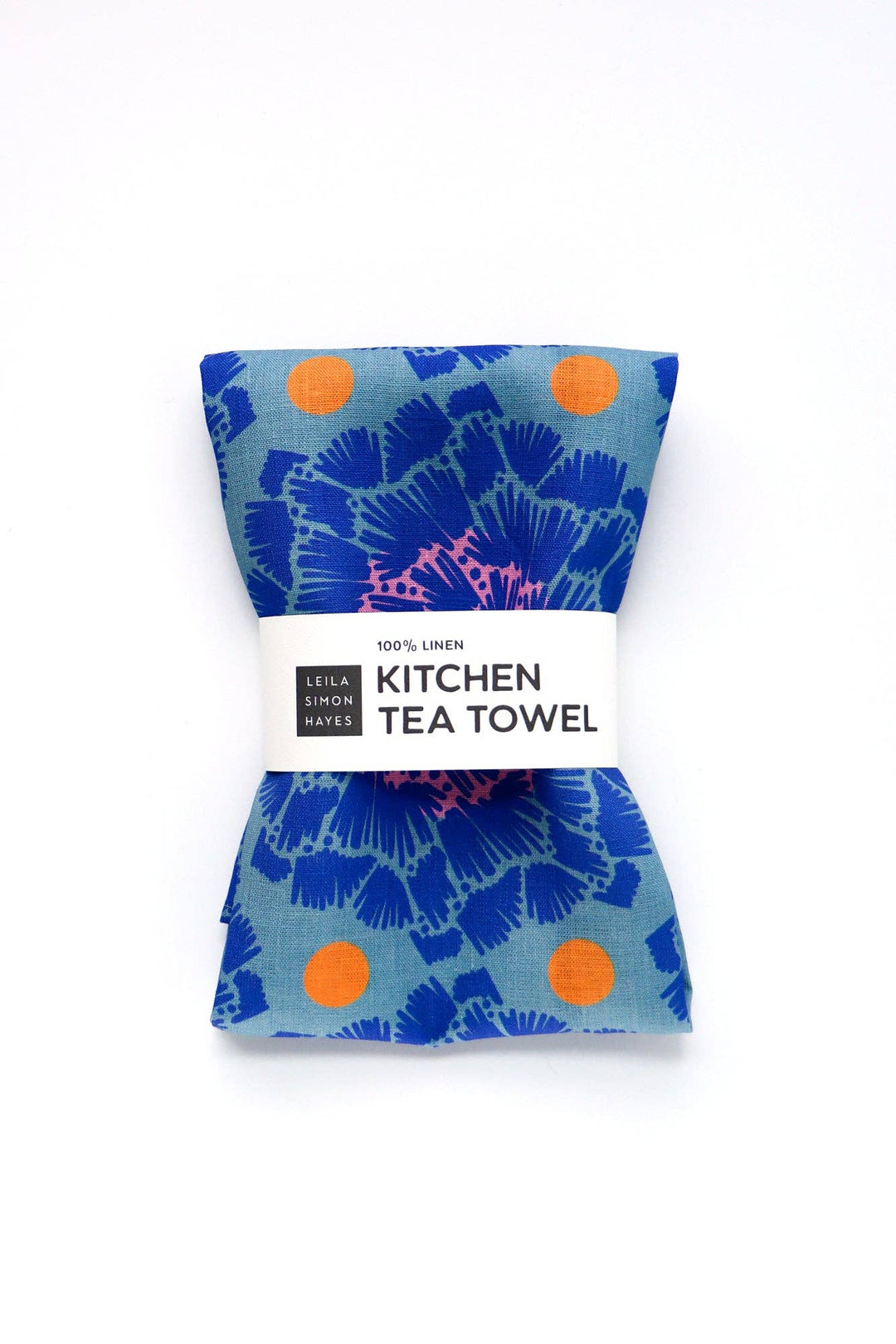 Expansion Tea Towel, blue