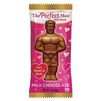Valentine Perfect Man Bite Size 1oz