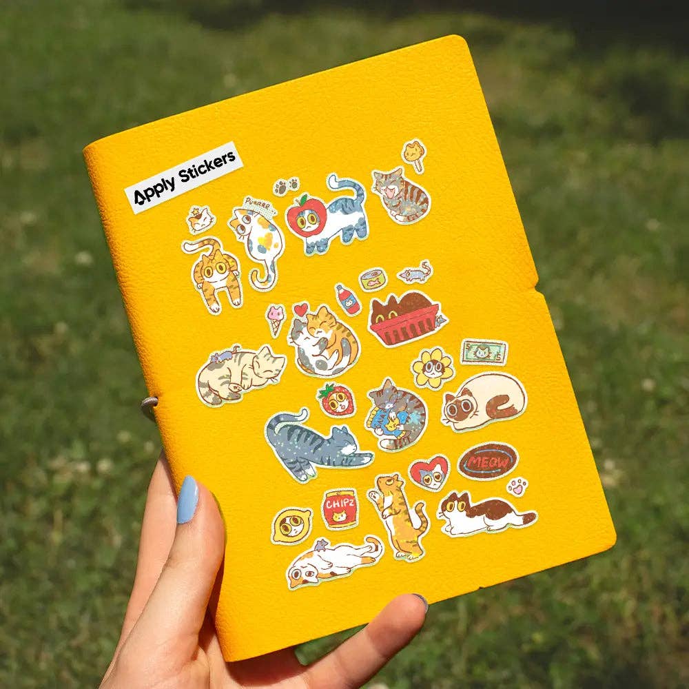 Bodega Kitties Sheet — Mini-Sticker Stationery Sheet
