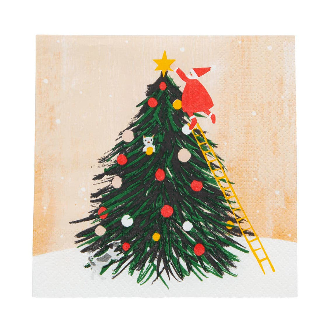Christmas Tree Napkins 20 Pack