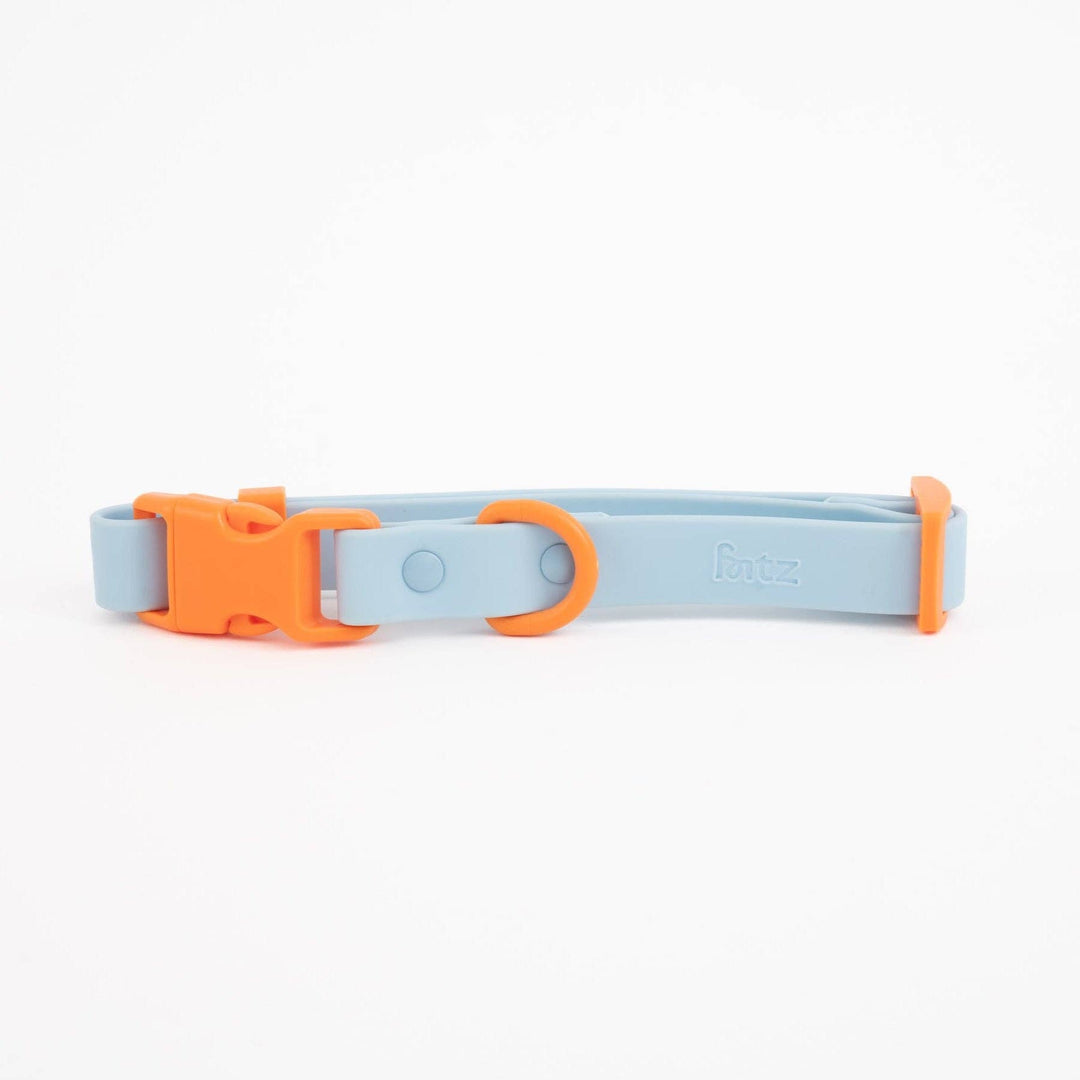 The Fritz Collar: Medium / blue orange