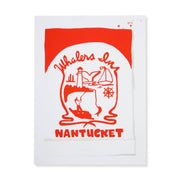 Nantucket Matchbook Watercolor Print: 5" x 7"