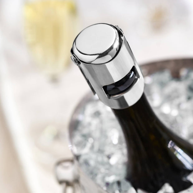 Fizz Chrome Champagne Stopper Silver or Gold