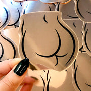 Rose Gold Butt Sticker
