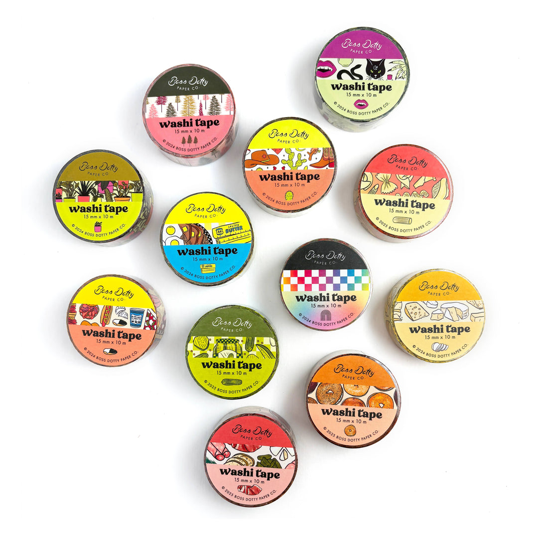 Spooky Icons Halloween Washi Tape