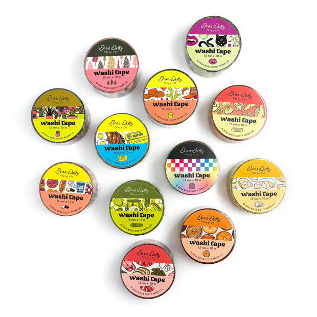 Spooky Icons Halloween Washi Tape