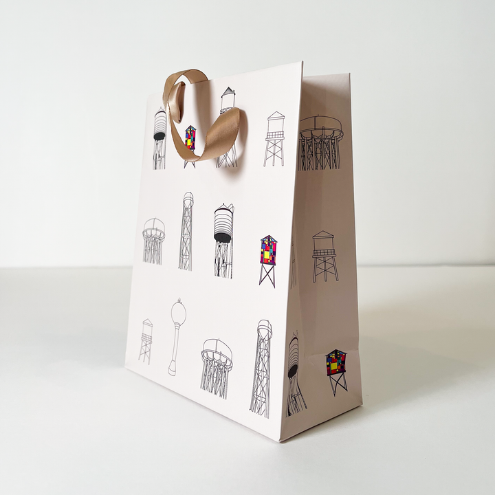 Small Water Tower Gift Bag - Gift Bag