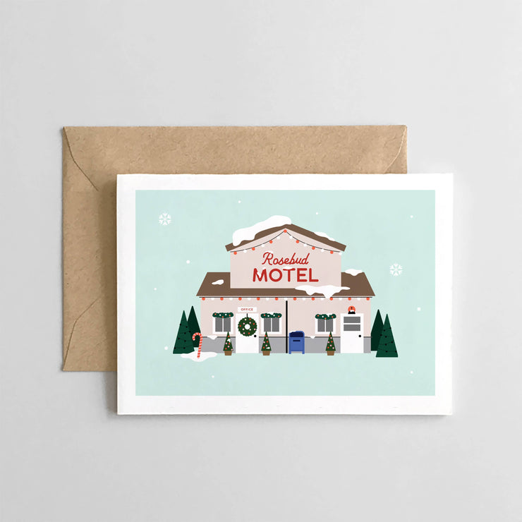 Rosebud Motel -Wintery Scene