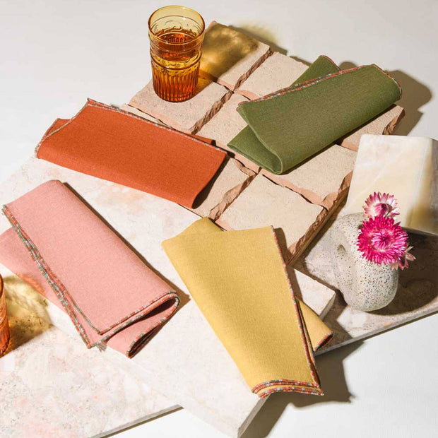 The Santa Fe Linen Napkins | Set of 4