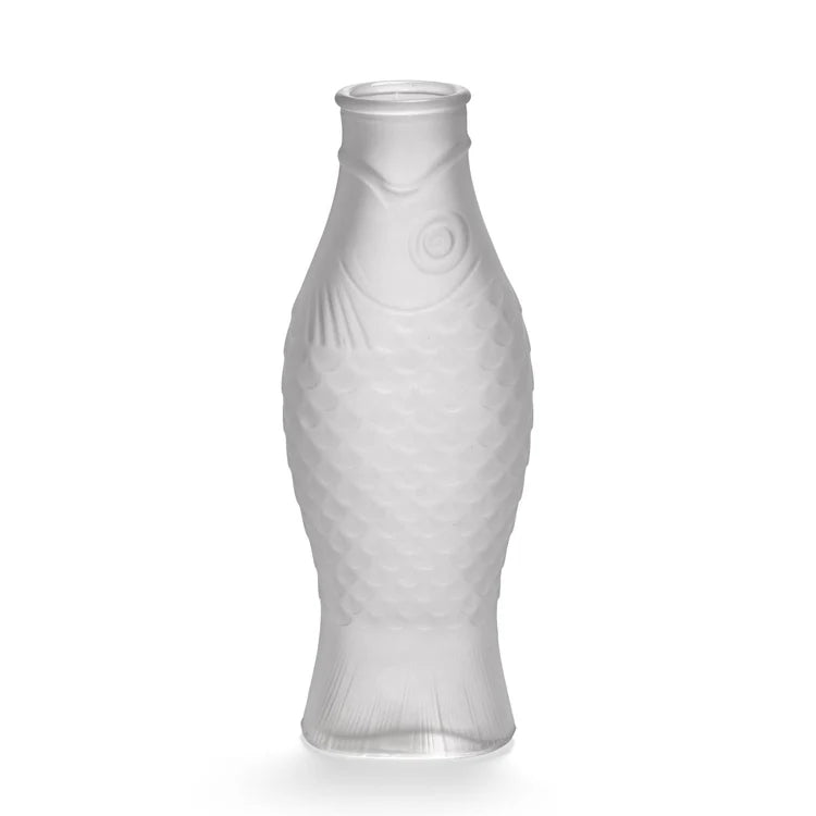 Frosted Bottle Fish & Fish