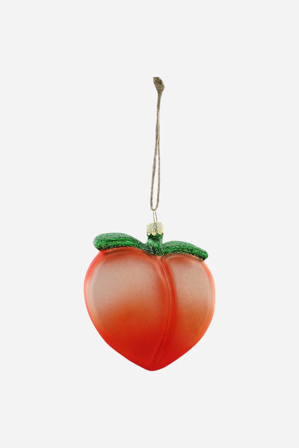 Peach Emoji Ornament
