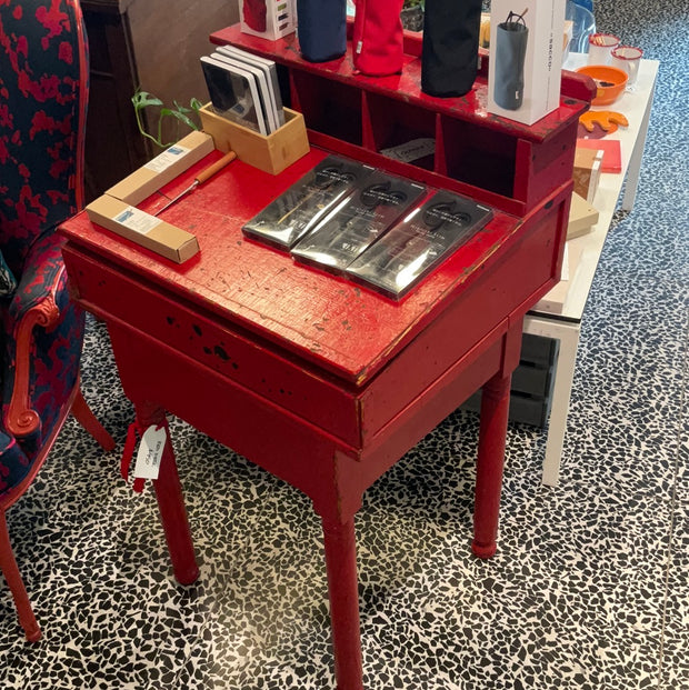 Red School Desk