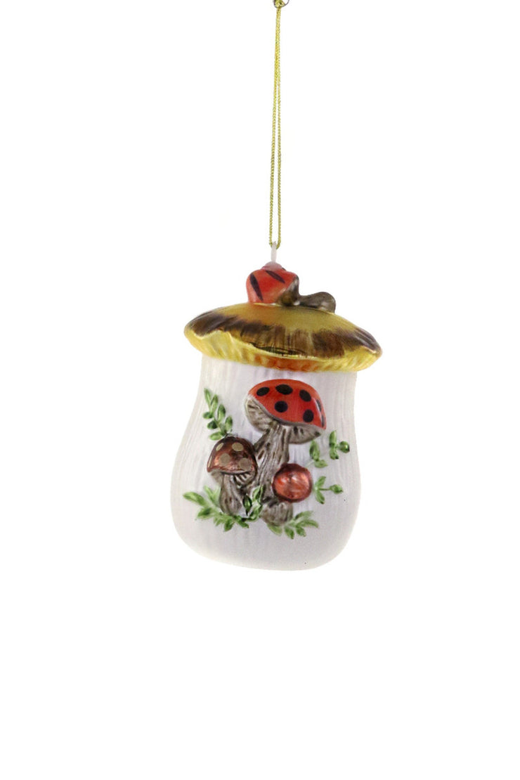 Mushroom Cookie Jar Ornament