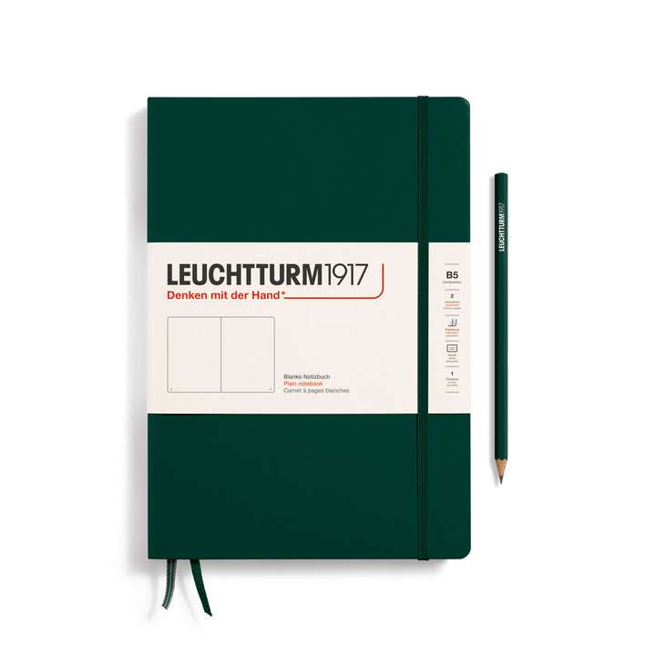 Leuchtturm1917 B5 RULED Composition Notebook