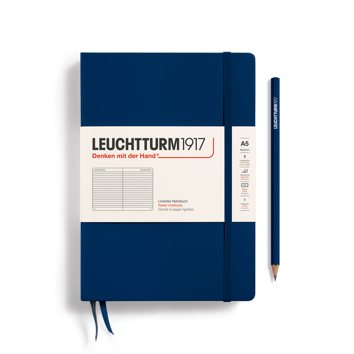 Leuchtturm1917 A5 Ruled Notebooks