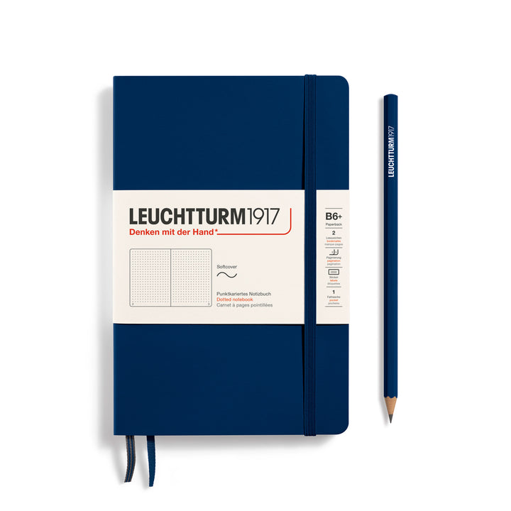 Leuchtturm1917 Softcover B6+ Dotted Notebook
