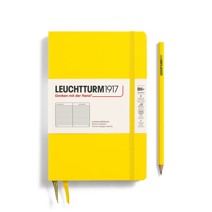 1917 Notebooks:Ruled Lemon (B6)