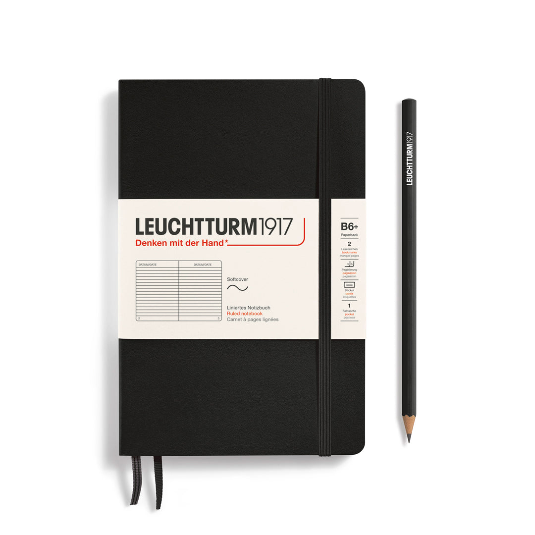 Leuchtturm1917 B5 RULED Composition Notebook