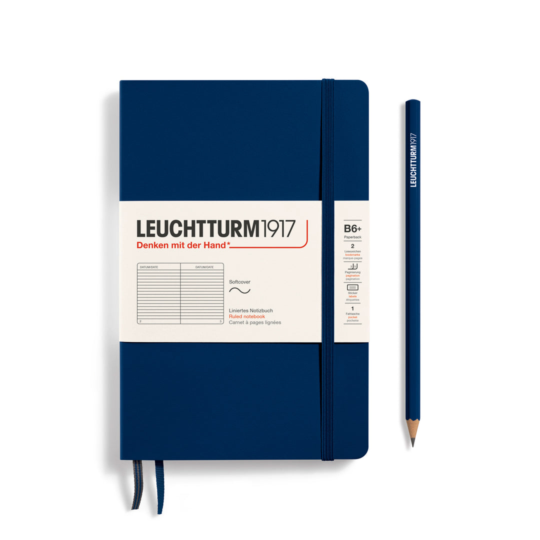 Leuchtturm1917 Softcover B6+ Ruled Notebook